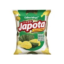 JAPOTA POTATO CHIPS UMAMI JAPANESE SEAWEED PCK 120 GR