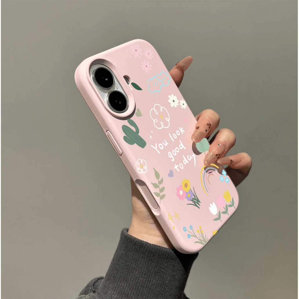 Lucu Pelangi Liquid Silicone Case Hp Oppo Reno 15F 5G A6X A6 14F A3X A5 2025 A5I Pro A6T Pro Case