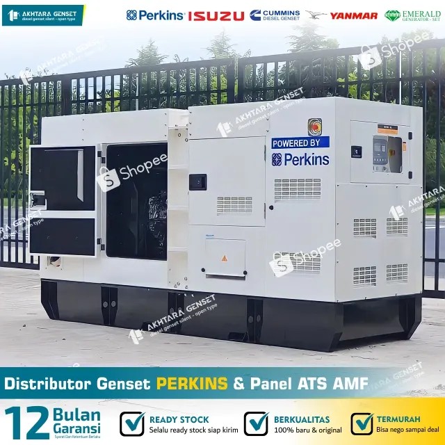 Generator Jenset - Generator Mesin Genset Perkins 20 Kva