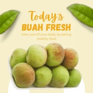 BUAH APEL MALANG/MANALAGI SEGAR 1kg