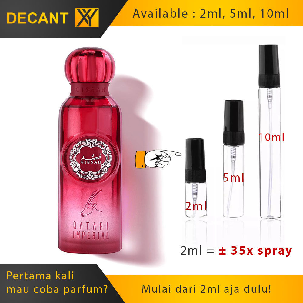 Decant Parfum Gissah Qatari Imperial