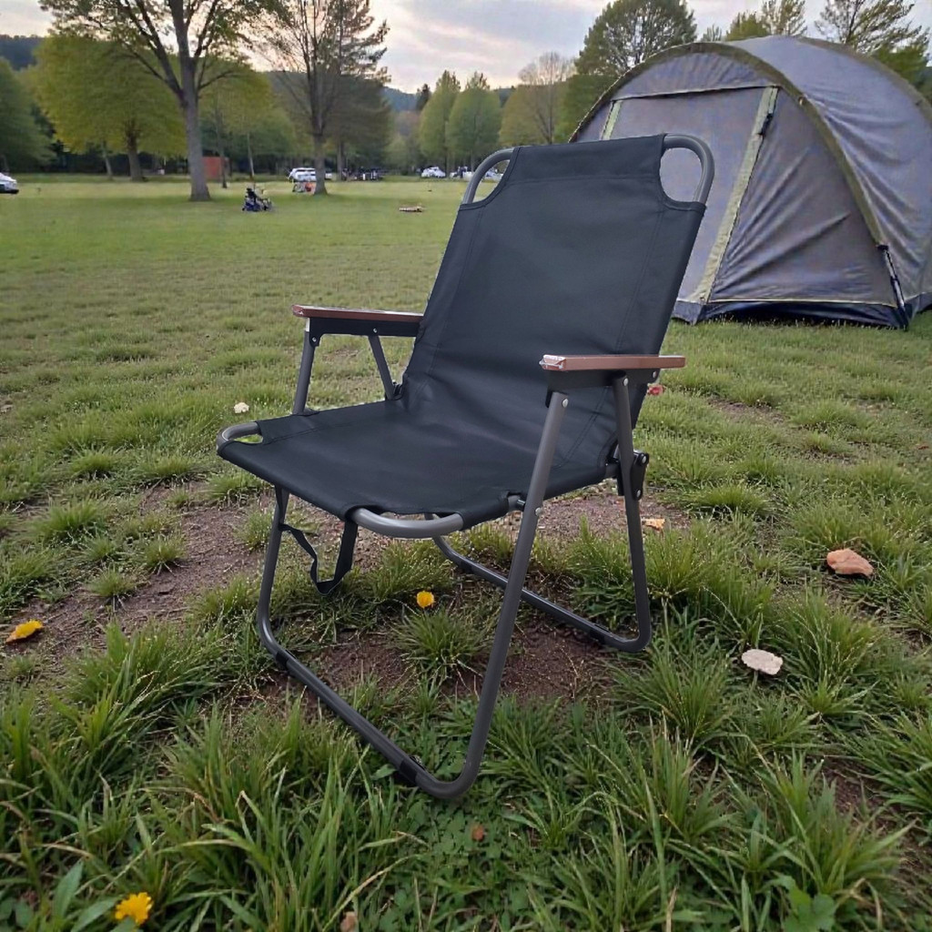 Kursi Lipat Outdoor Baja Karbon Oxford 600D - QSDZ-267