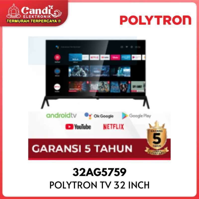 POLYTRON Smart Android TV 32 Inch 32AG5759