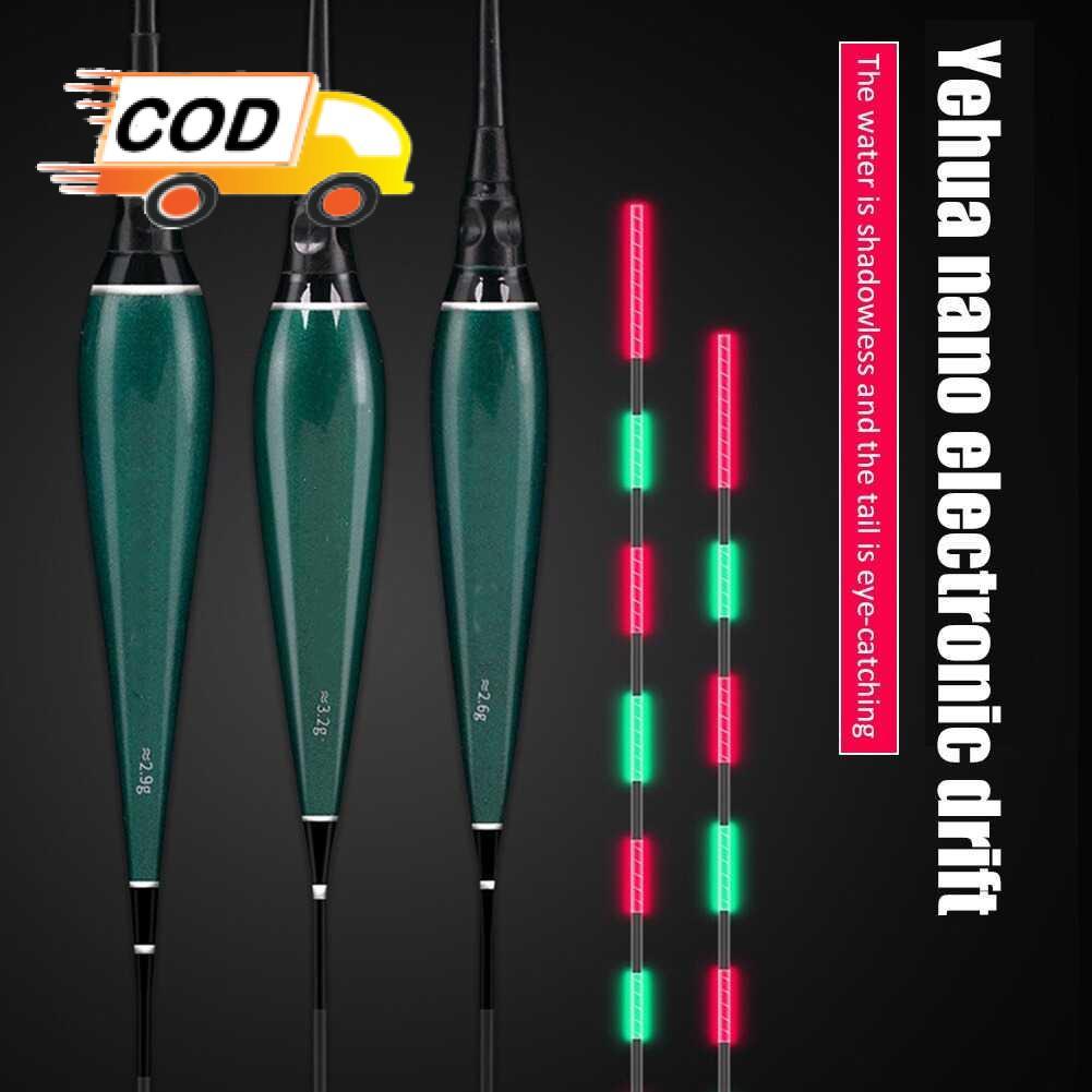 Kumbul Pancing Pelampung LED Lampu Malam Fishing Float Sinyal Ikan Otomatis Aksesoris Mancing