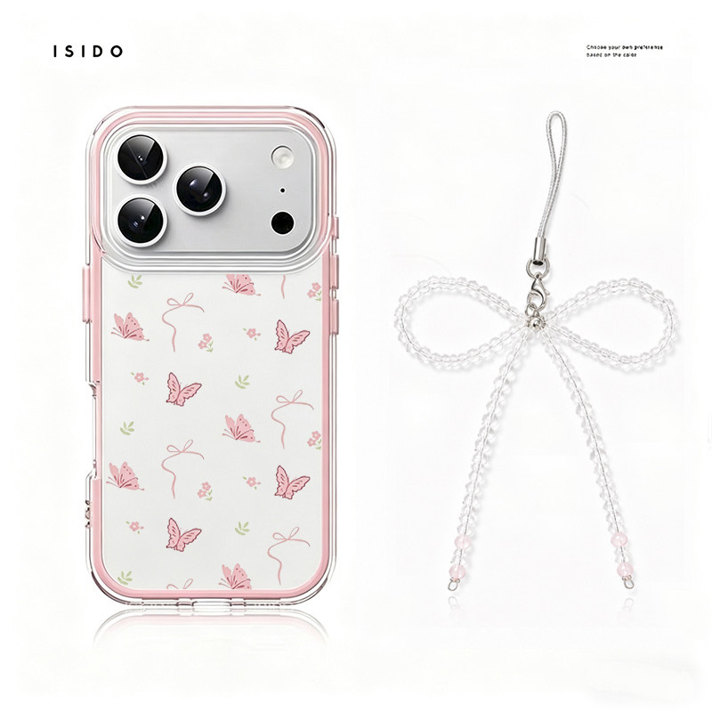 Kupu-Kupu Pink Cewek Aesthetic Casing Oppo Reno 15F A6X A6T A6S Pro 14F A3X A5 Pro A5I Pro A5 2025 A