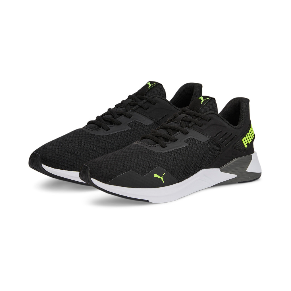 Sepatu Training Pria Disperse Xt 2 Mesh Puma Black-Lime Squee 376858 05