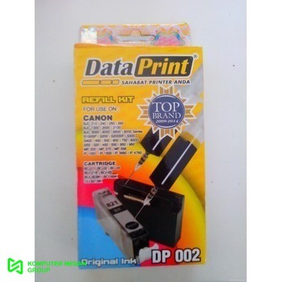 Tinta Printer Canon Ip2770 Suntik Data Print 002 / 005 Refill Kit Isi Ulang