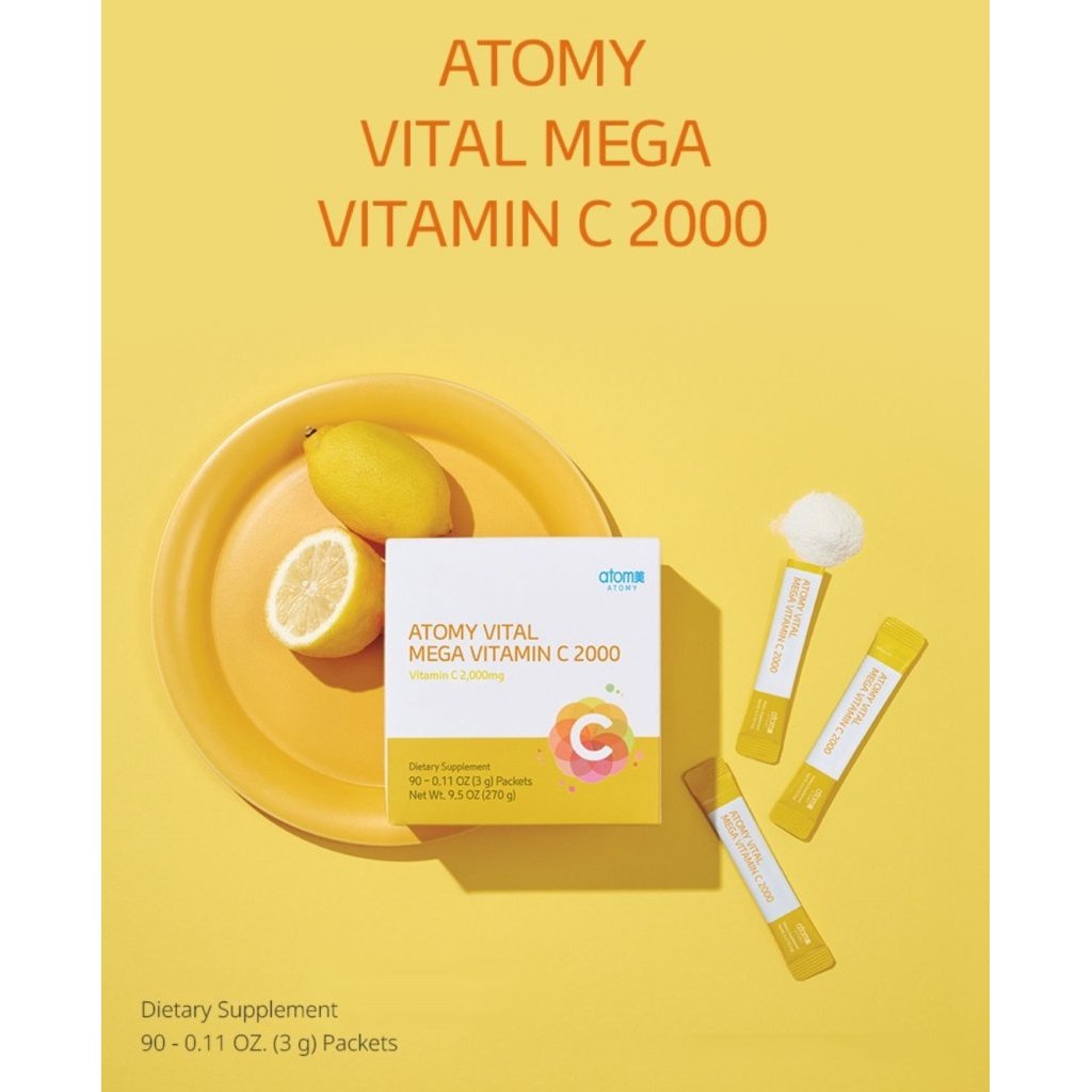 Vital Mega Vitamin C 2000 mg Kesehatan Tubuh