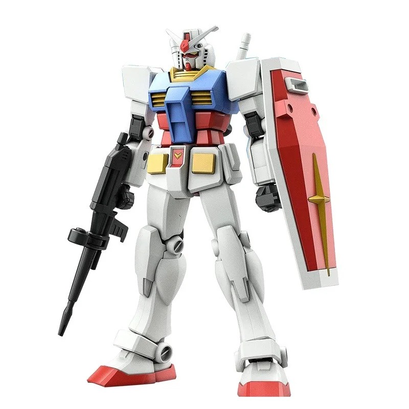 Bandai Gundam Model Kit Anime Figure EG 1/144 RX-78-2 White Devil Gundam Genuine Gunpla Anime Action