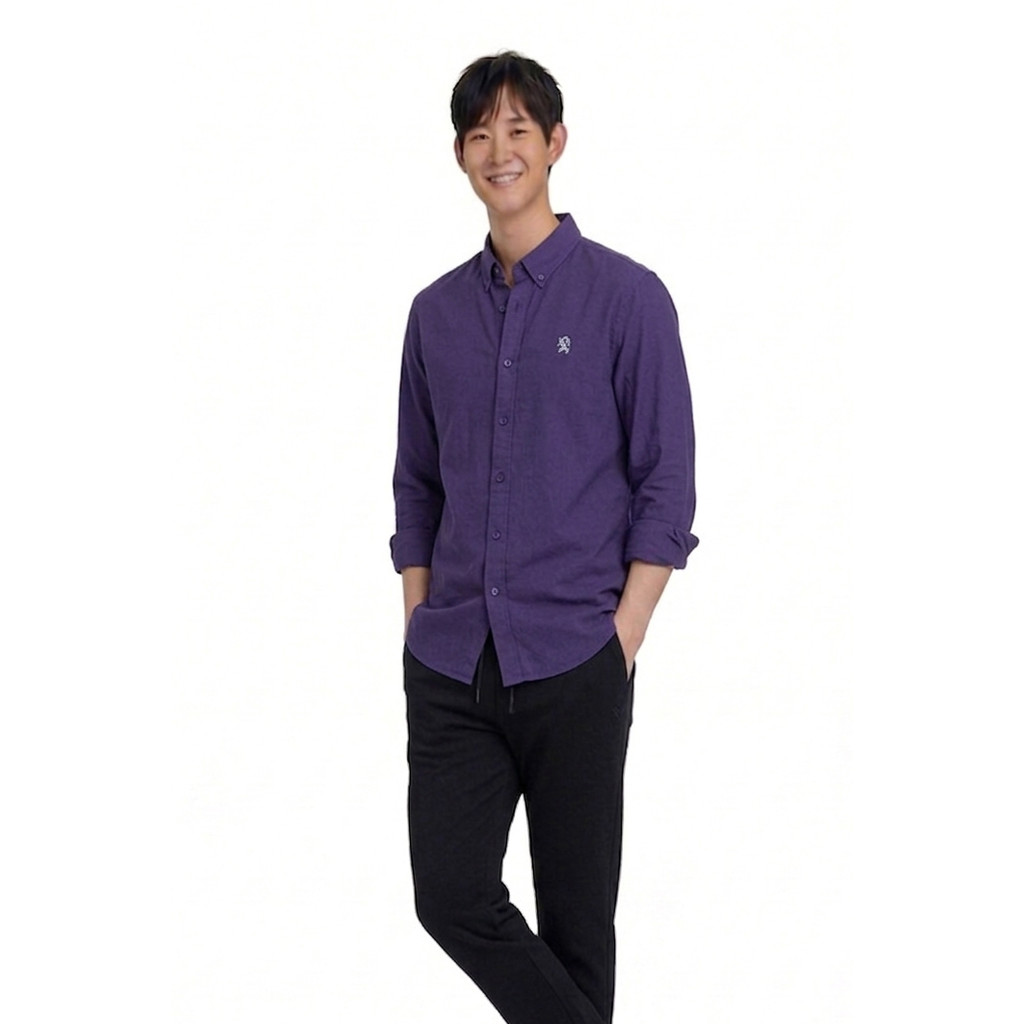Giordano Men's Cotton Oxford Shirt 0104509360