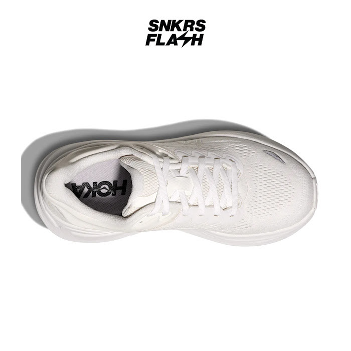 HOKA ONE ONE BONDI 9 TRIPLE WHITE - 1162011WWH - Size 43.3