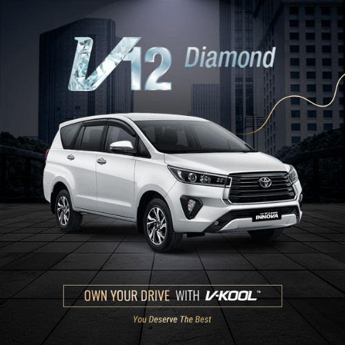 Kaca Film V-KOOL Diamond Series TOYOTA KIJANG INNOVA Depan VK40