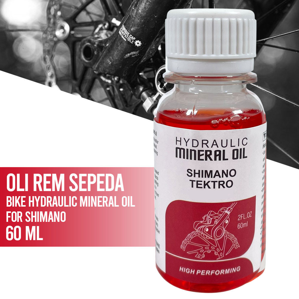 TaffSPORT Oli Rem Sepeda Hydraulic Mineral Brake Oil 60ml for Shimano - DT01