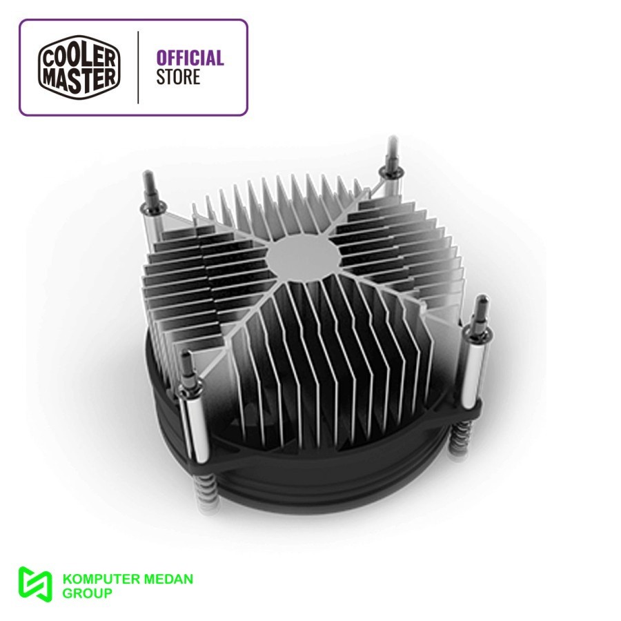 Kipas Processor Lga 1150 Cpu Air Cooler Cooler Master I50 Untuk Socket 1700