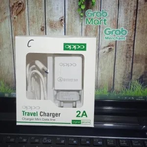 Charger OPPO Type-C Usb Type-C Putih Cas Hp Oppo 74g