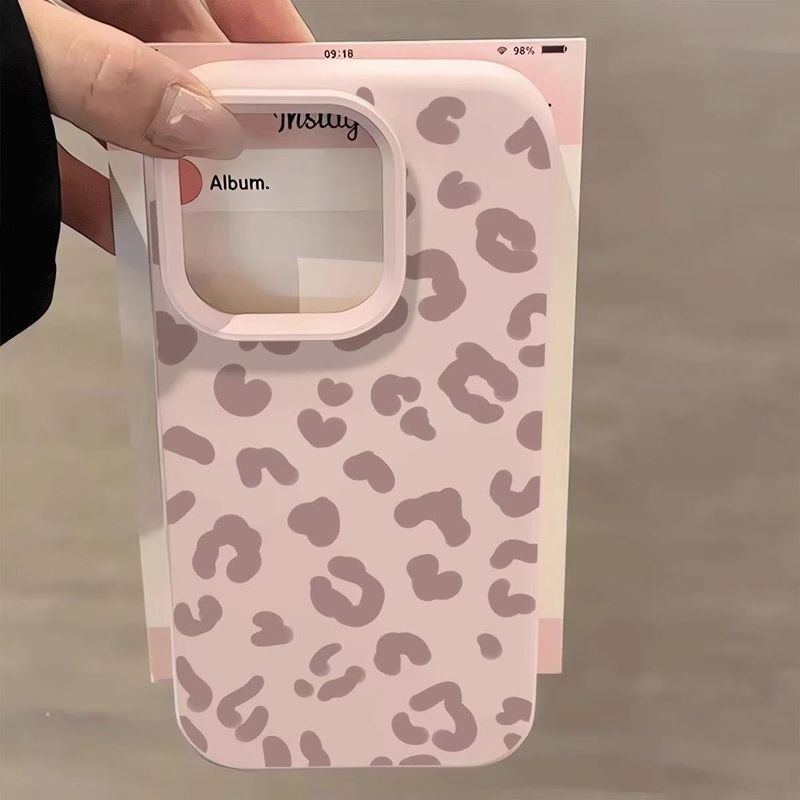 Leopard [Case Infinity] Aesthetic Casing Hp Redmi 15 15C 13C A5 Note 14 4G 5G 13X 13 Lucu Silicone T