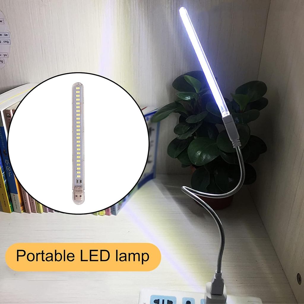 Lampu Baca Mini LED USB Portable 5V 12W - SMD 5730