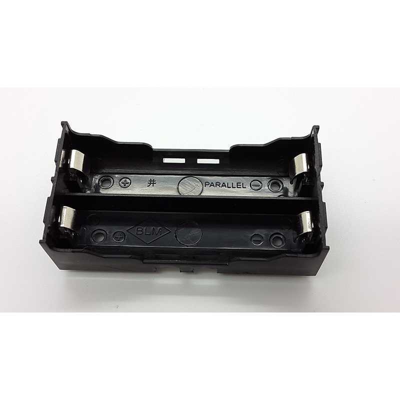 Holder Batere/Baterai 2 X 26650/18650 Dengan Konektor