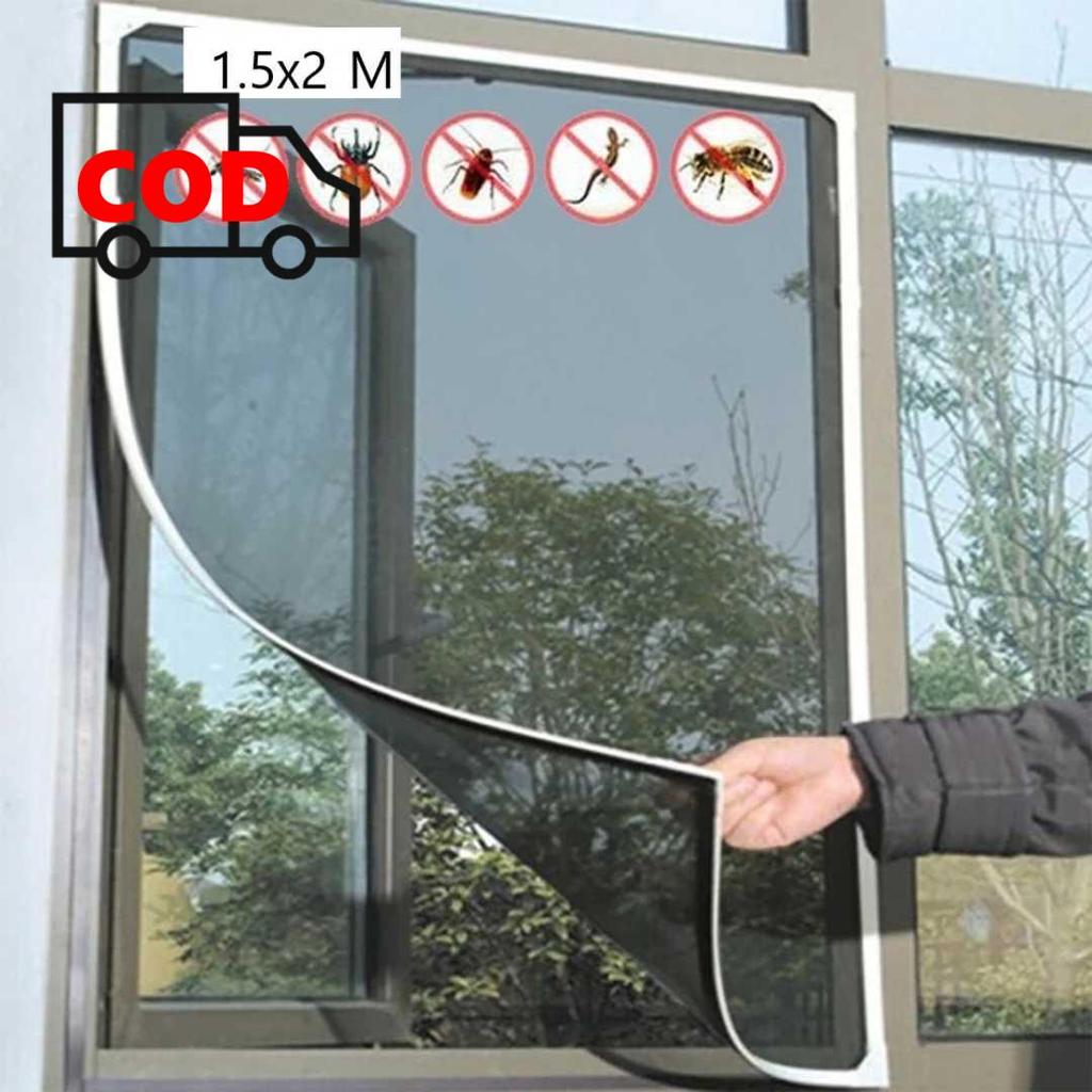 Jaring Nyamuk Kasa Penutup Jendela Ventilasi Kamar Tidur Anti Serangga Pelindung Sirkulasi Udara Ter