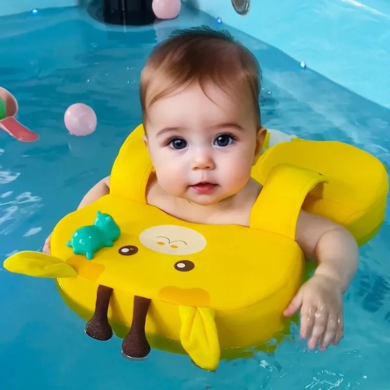 Ban Renang Bayi 6-36 Bulan Pearl Foam Pelampung Kolam Tanpa Tiup Anti Bocor Lembut Aman Belajar Bere