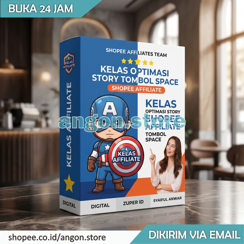 Rahasia Sukses Shopee Affiliate - Paket Kelas Optimasi Story & Kelas Affiliate