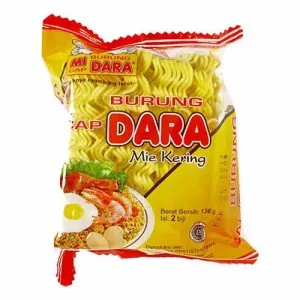 Mie Kering Burung Dara Kuning