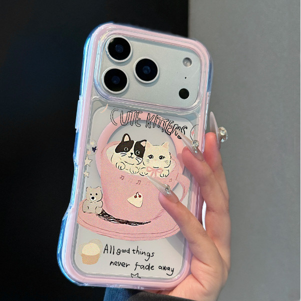 Klasik Kucing Mewah Case Iphone 17 Pro Max 13 Pro Max15 Plus 11 14 Pro Max 13 Pro Max 14 Plus 15 Pro