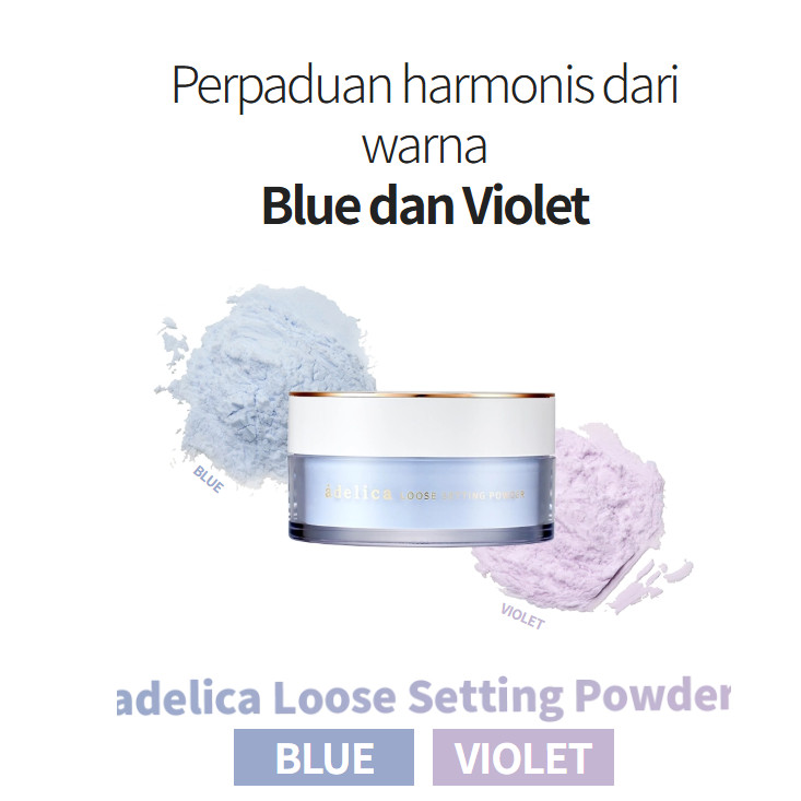 Atomy Adelica Loose Setting Powder 12gr | Bedak Tabur Makeup