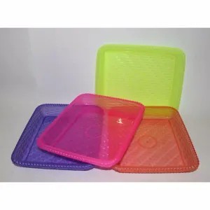 nampan/talam plastik kotak calista