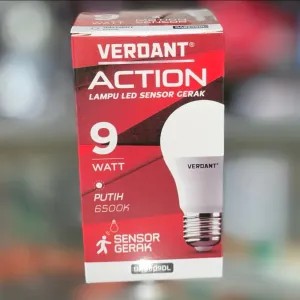 lampu sensor gerak 9w