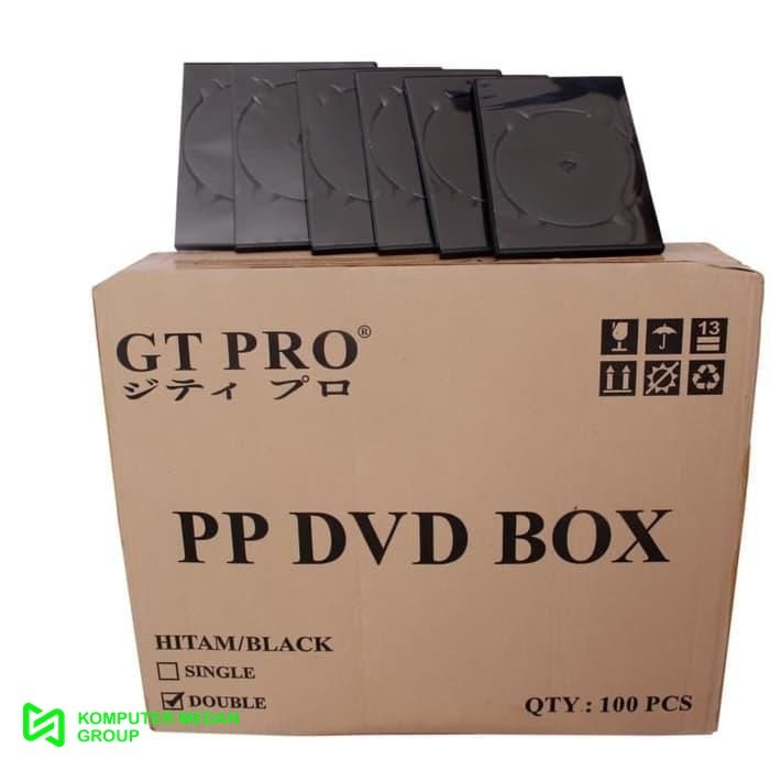 Case DVD External Laptop Gt Pro Double Isi 4 Disc