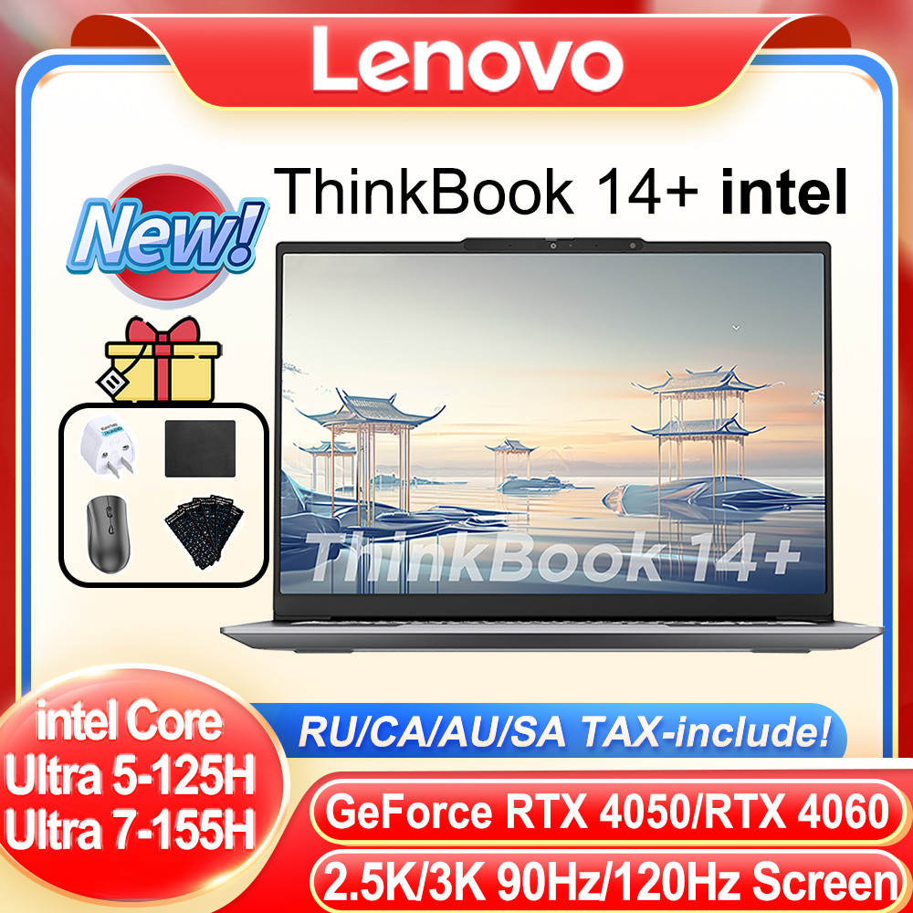 2024 Lenovo ThinkBook 14+ Laptop intel Ultra 5/7 Arc/RTX4050/RTX4060