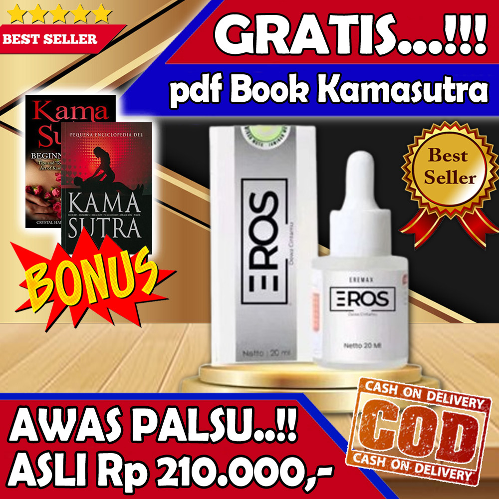Eros Tetes Pria Perkasa Original Dewa Cintamu Serum Eremax Wangi Parfum Asli terbukti Ampuh