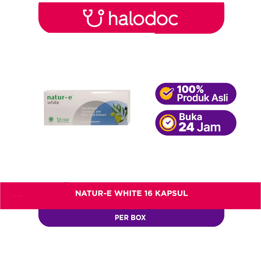 Natur-E White 16 Kapsul