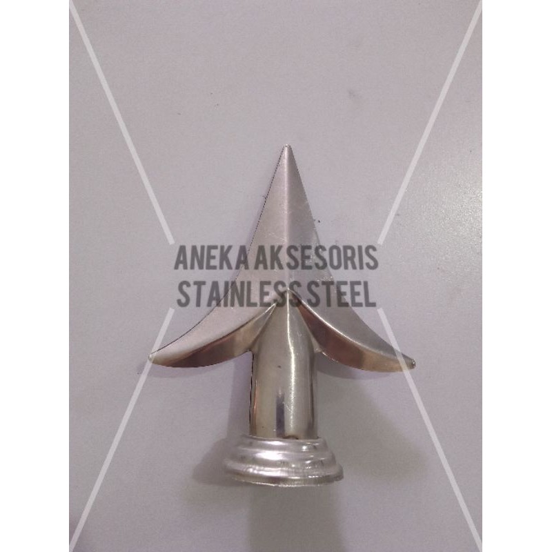 TOMBAK CEMARA 1" AKSESORIS STAINLESS ALAT TEKNIK PAGAR TANGGA
