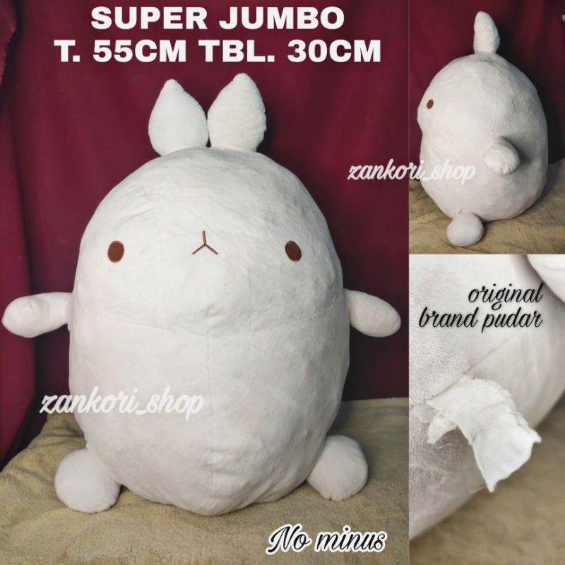 BONEKA MOLANG SUPER JUMBO ORIGINAL (HUENINGKAI TXT, DOYOUNG NCT, DRAKOR GENTLEMAN'S DIGNITY)