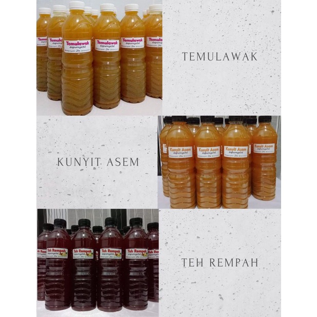 

JAMU TEMULAWAK KUNYIT ASEM JAHE