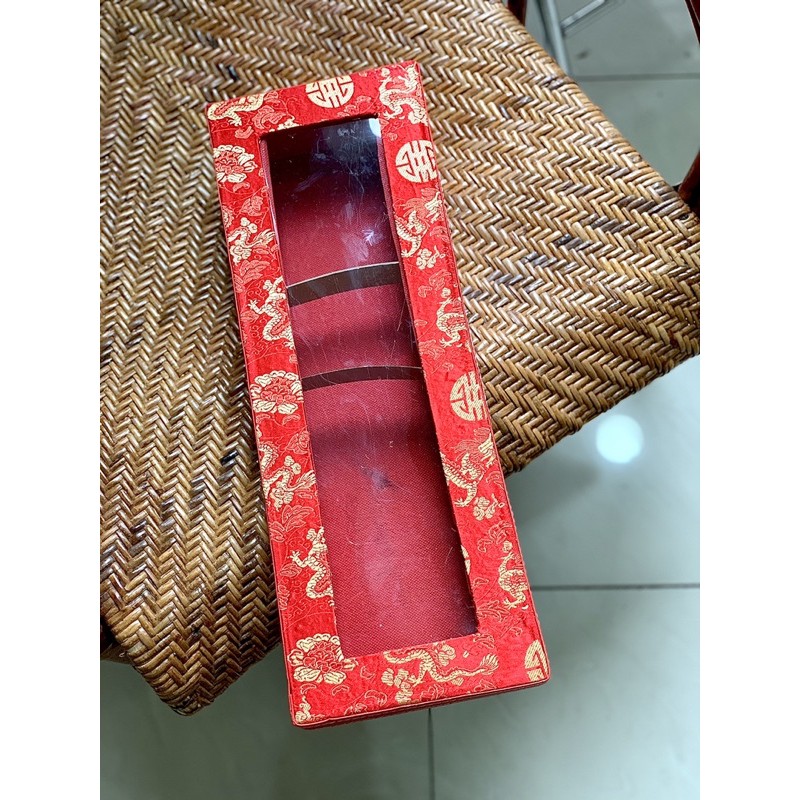 

HAMPERS Box Imlek Kotak Hampers Imlek Chongsam 3 Slot Red Dragon