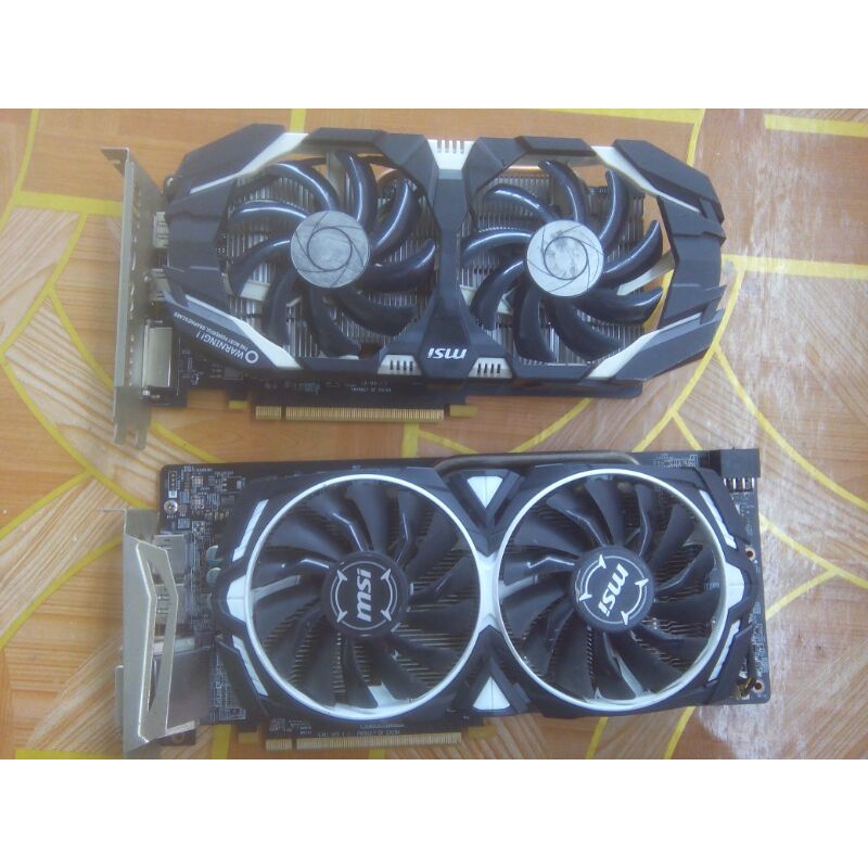 VGA RUSAK GTX1060 6GB & RX480 8GB