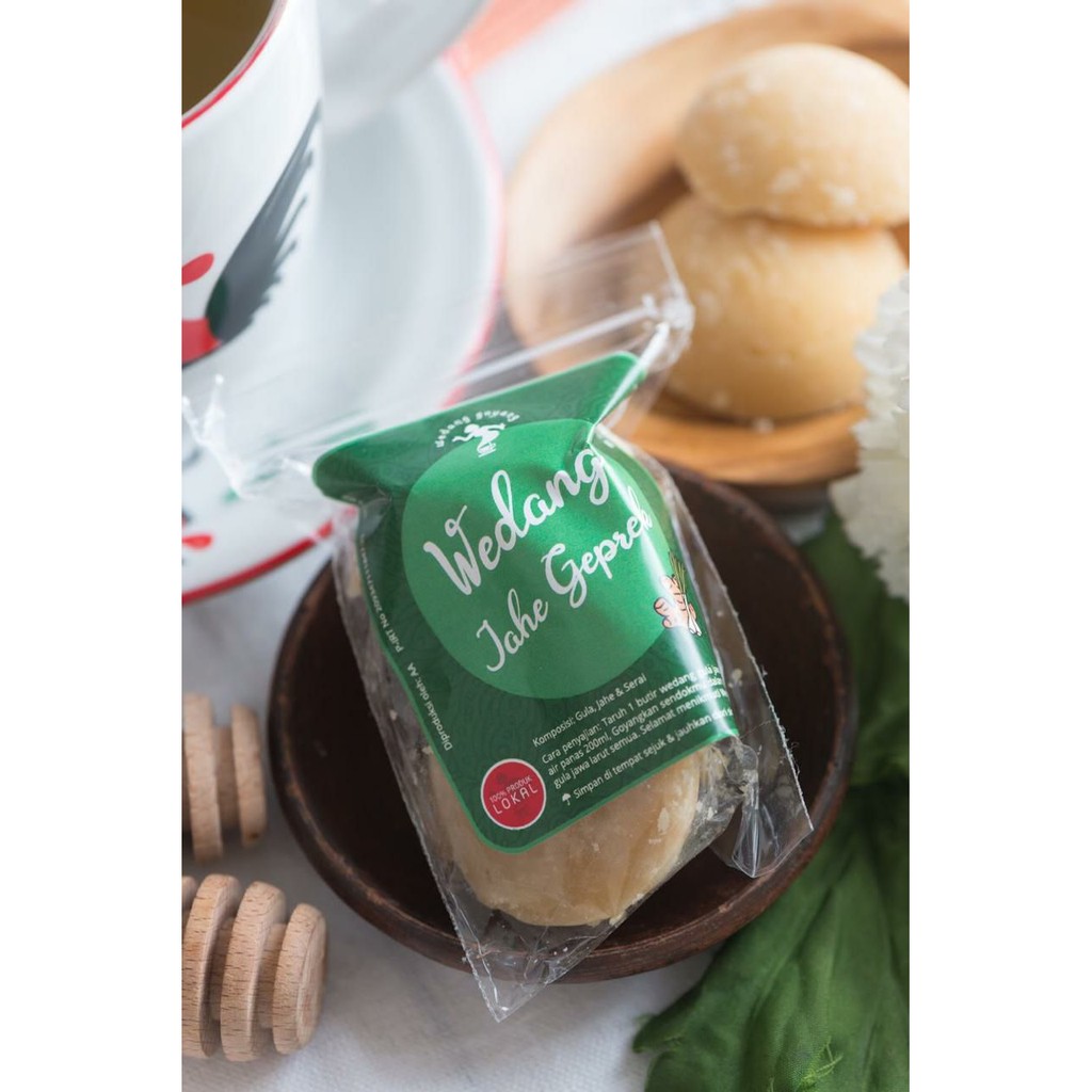 Wedang Jahe Geprek / Jahe Geprek Instan / Jamu Jahe Geprek