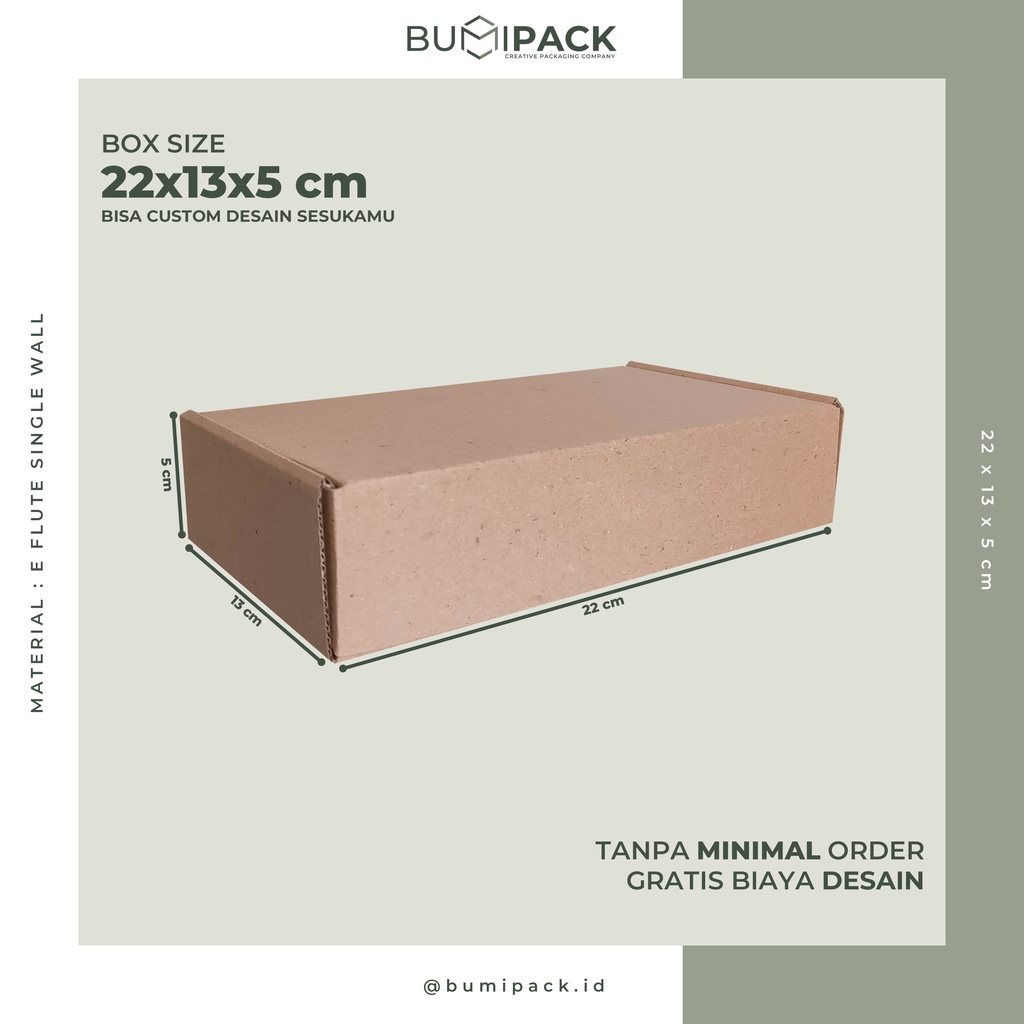 

Kardus packing box hampers kardus hampers dus packing box packing box packaging - Box 22x13x5 cm