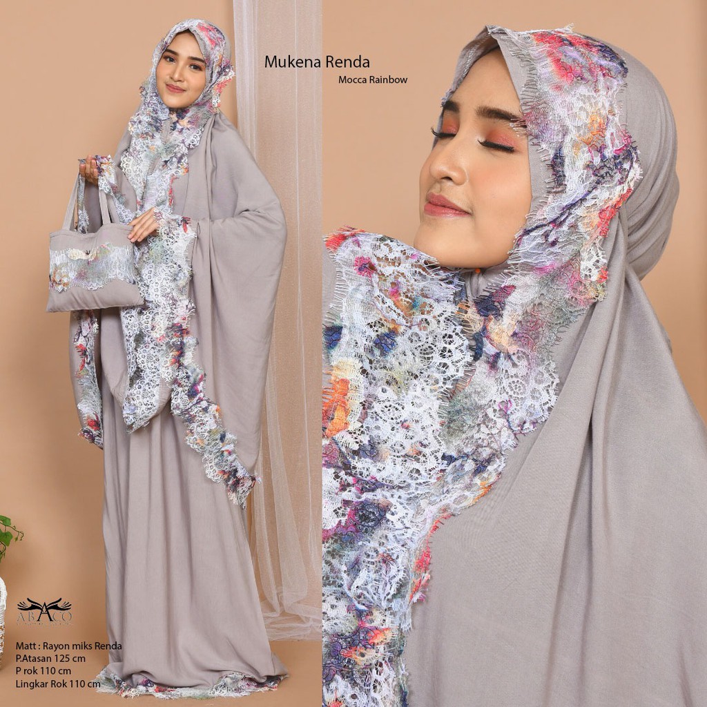 Mukena Bali Jumbo renda Aulia