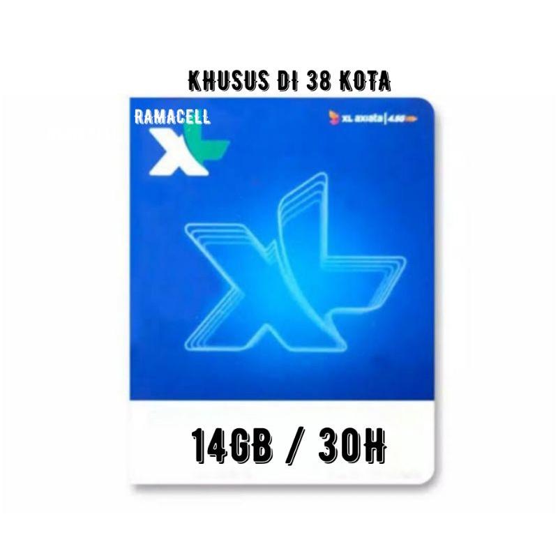 Voucher XL XTRA COMBO SPESIAL 14GB 30Hari