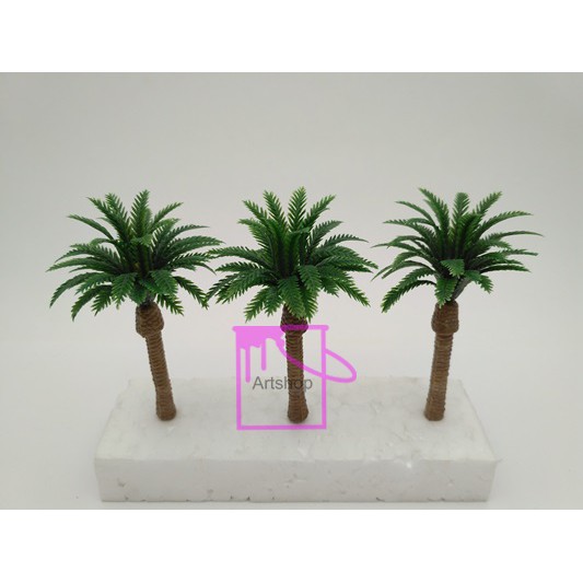 MAKET POHON PALM 2 / DIORAMA POHON / MINIATUR POHON PALM 2 - 6 CM