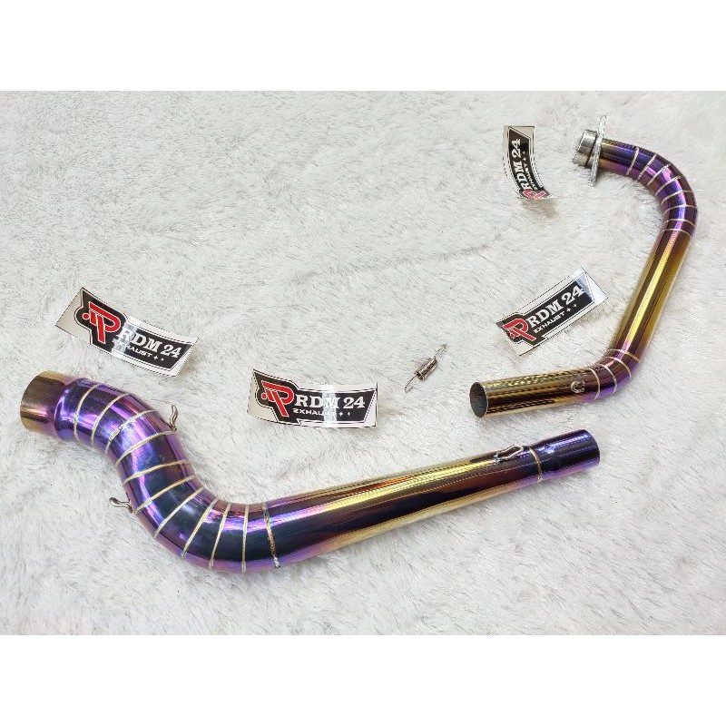 Header Vixion Kanan Kobra Vixion Ungu Gold cod