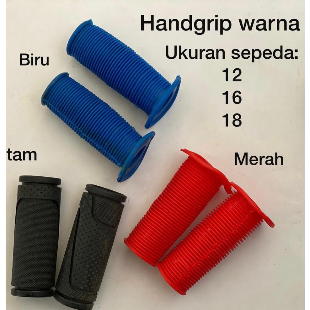 TERMURAH!!! Handgrip Sepeda Anak Mini BMX 12, 16, 18 Inch / Realpict