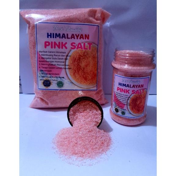 

Garam Himalaya 1Kg - Natural Himalayan Pink Salt - Himsalt TERMURAH free (bable wrab)