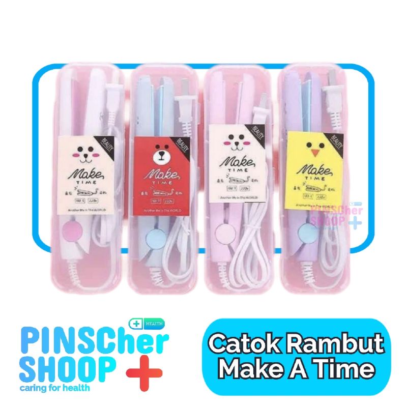 Catokan Rambut Make A Time Mini HAIDI Catok Pelurus Rambut Topsonic HD 768 Hair Care Alat Iron Straight Lurus Rebonding