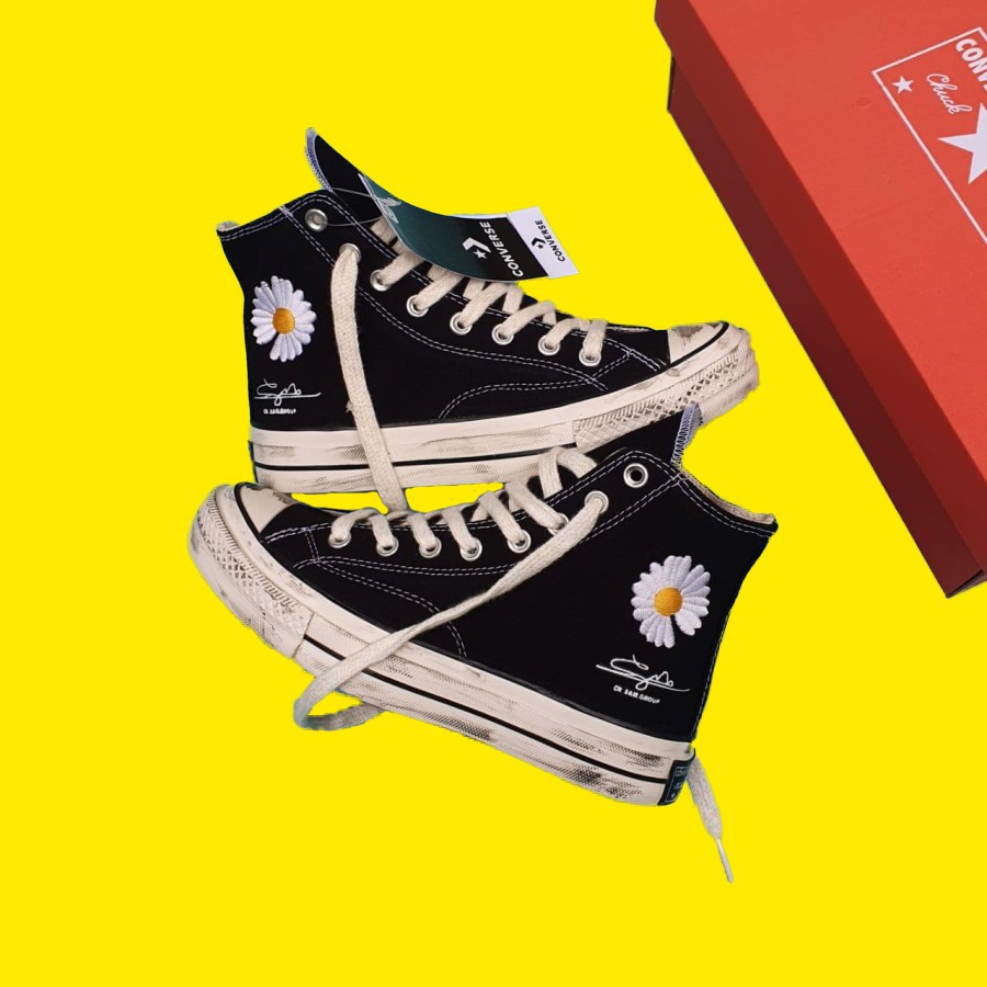 Sepatu Skate Converse 70'S Peace Black