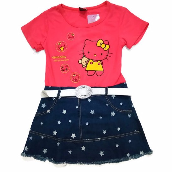 dress anak  import usia 2 tahun baju  anak  perempuan 